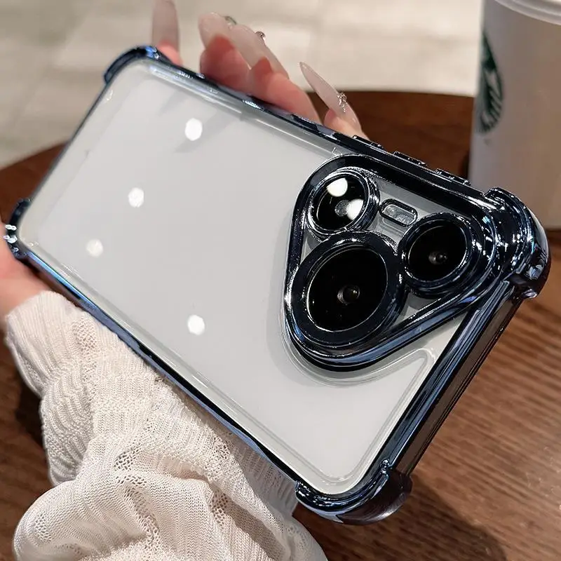 Transparent Acrylic Magnetic Case with Built-in Lens Film