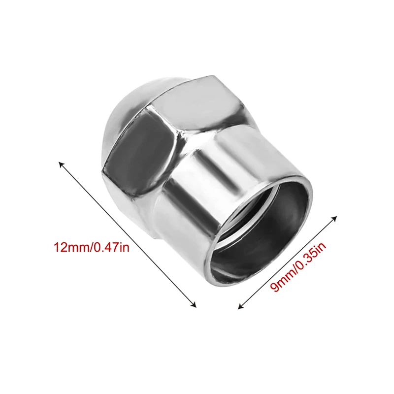 【MOPB】20pcs Car Tire Valve Stem Caps Hex Tyre Valve Stem Cover Universal For Tire Valves Accessories Wheel Rim Caps