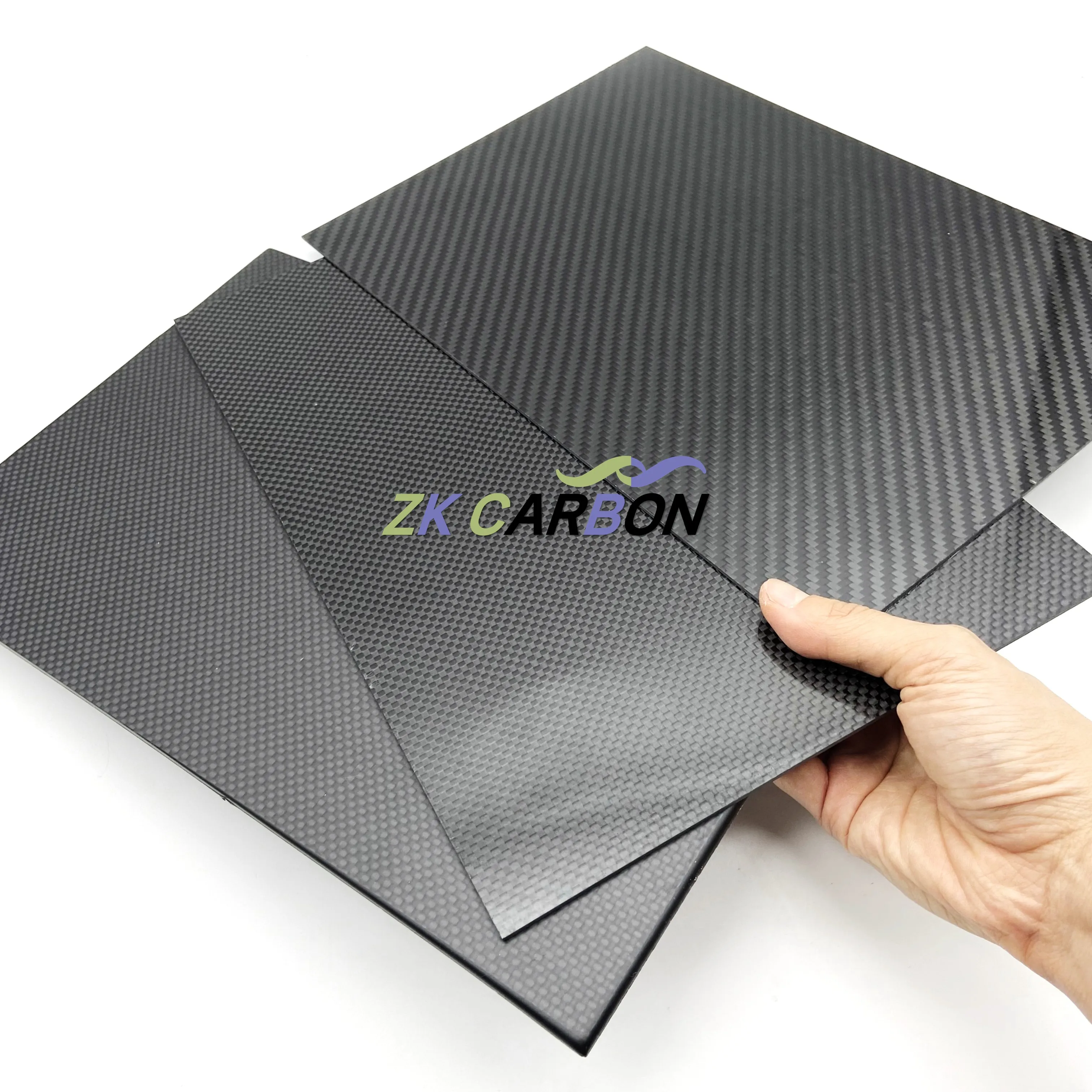 340x410mm 전체 3K 탄소 섬유 시트 플레이트 고강도 탄소 보드 패널 두께 0.5mm 1mm 1.5mm 2mm 2.5mm 3mm 4mm 5mm 6mm