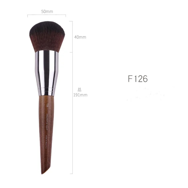 

Mydestiny Makeup Brush-M Series 36Pcs Professional Brushes-F126 Synthetic Hair Medium Size Powder Brush Makeup Tools