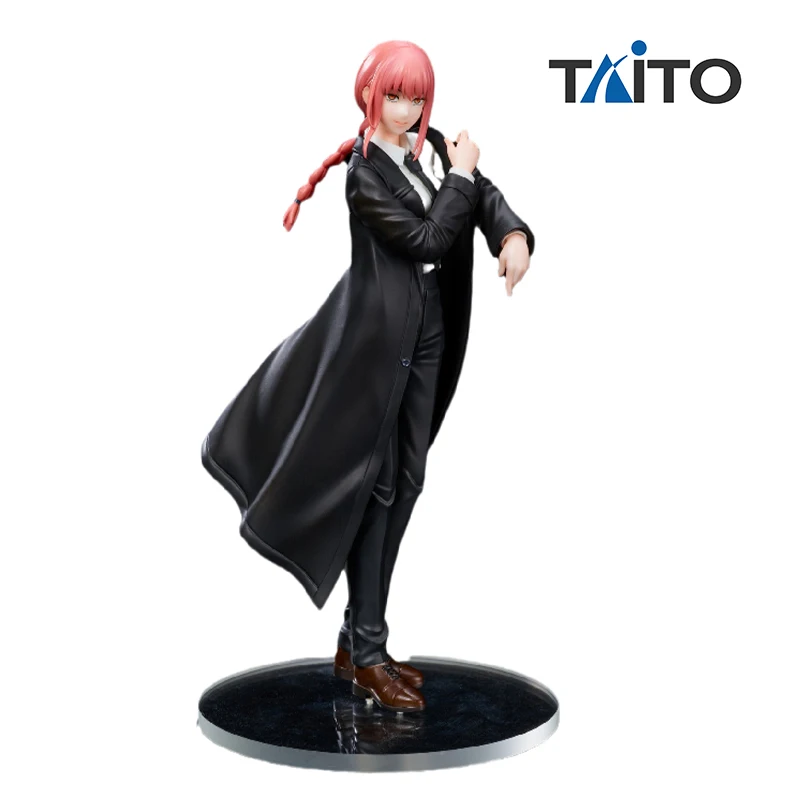 

TAITO Original Chainsaw Man Makima 18cm Anime character Model ornament Collection Figure Children's toy Christmas birthday gift