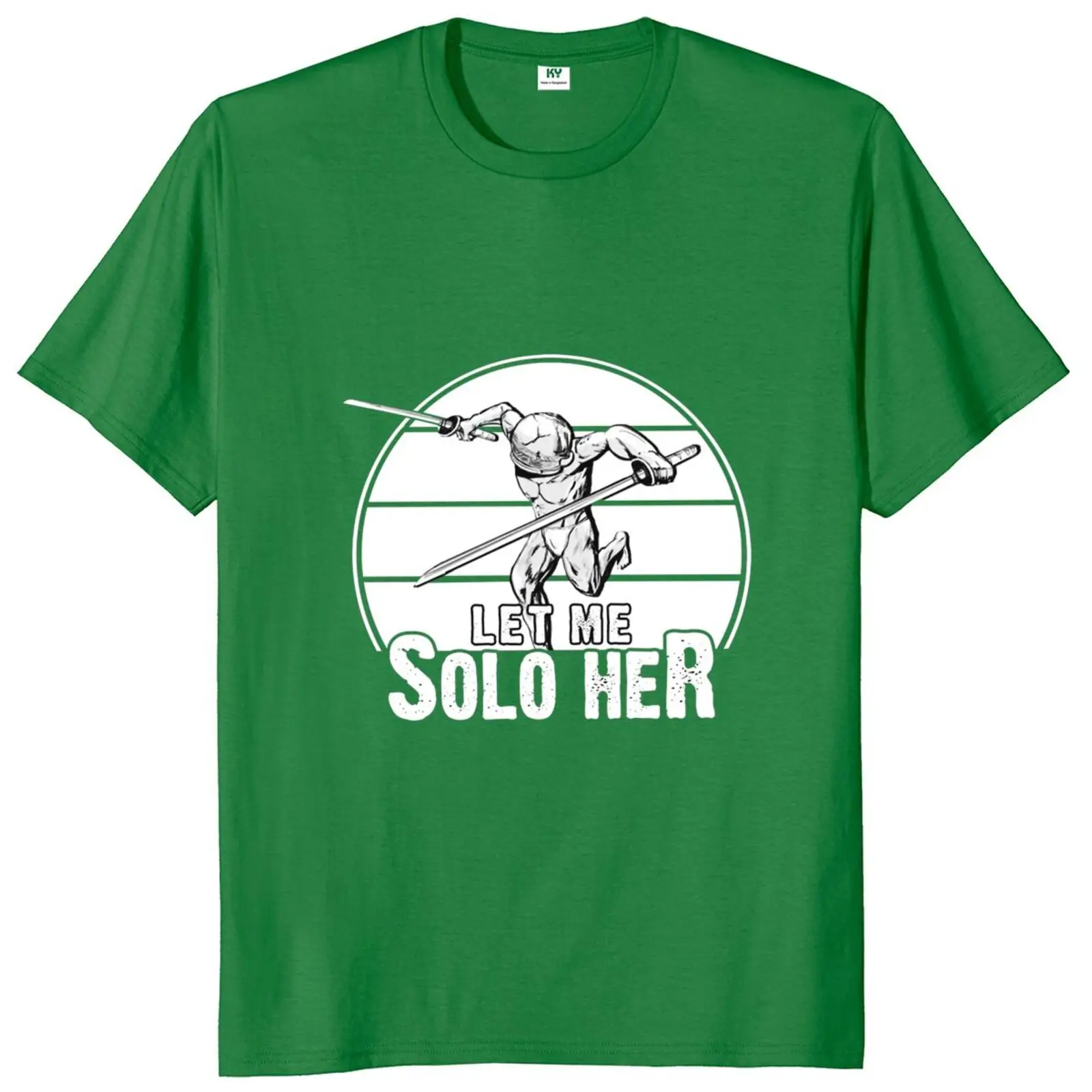 Vintage Let Me Solo Her Classic T-Shirt Funny Game Memes Trend Gamer Gift  Tee Tops 100% Cotton Summer Casual Unisex T Shirts - AliExpress