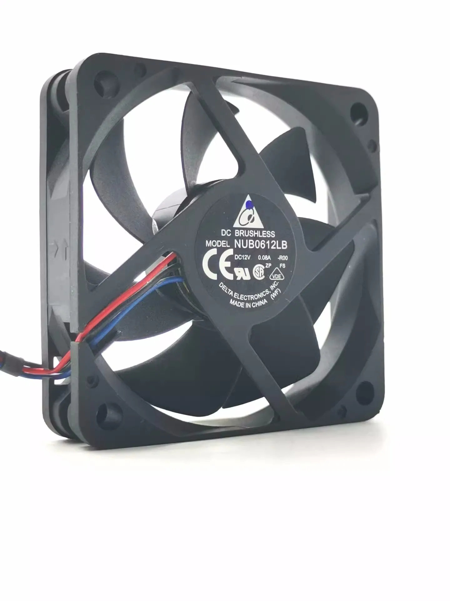 오리지널 6015 초저소음 냉각 선풍기, NUB0612LB, 6 cm, 12V, 0.08A, 신제품