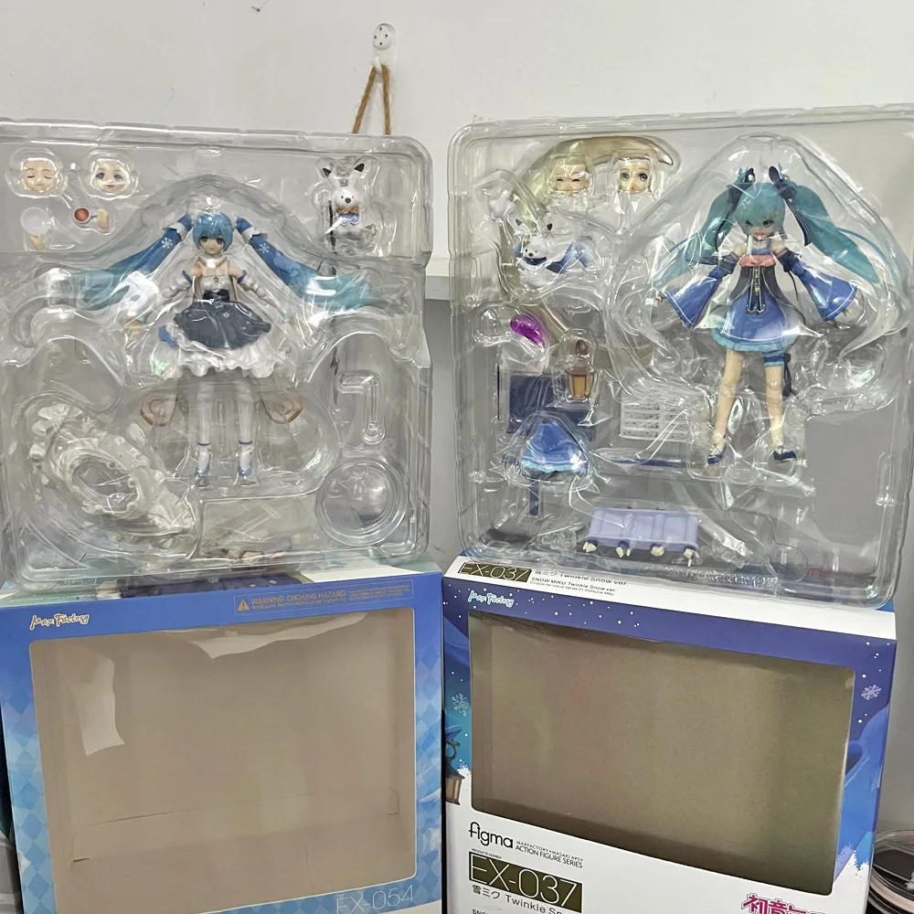 Hatsune Miku Figure FIGMA EX-037 Twinkle Snow Ex-054 Snow