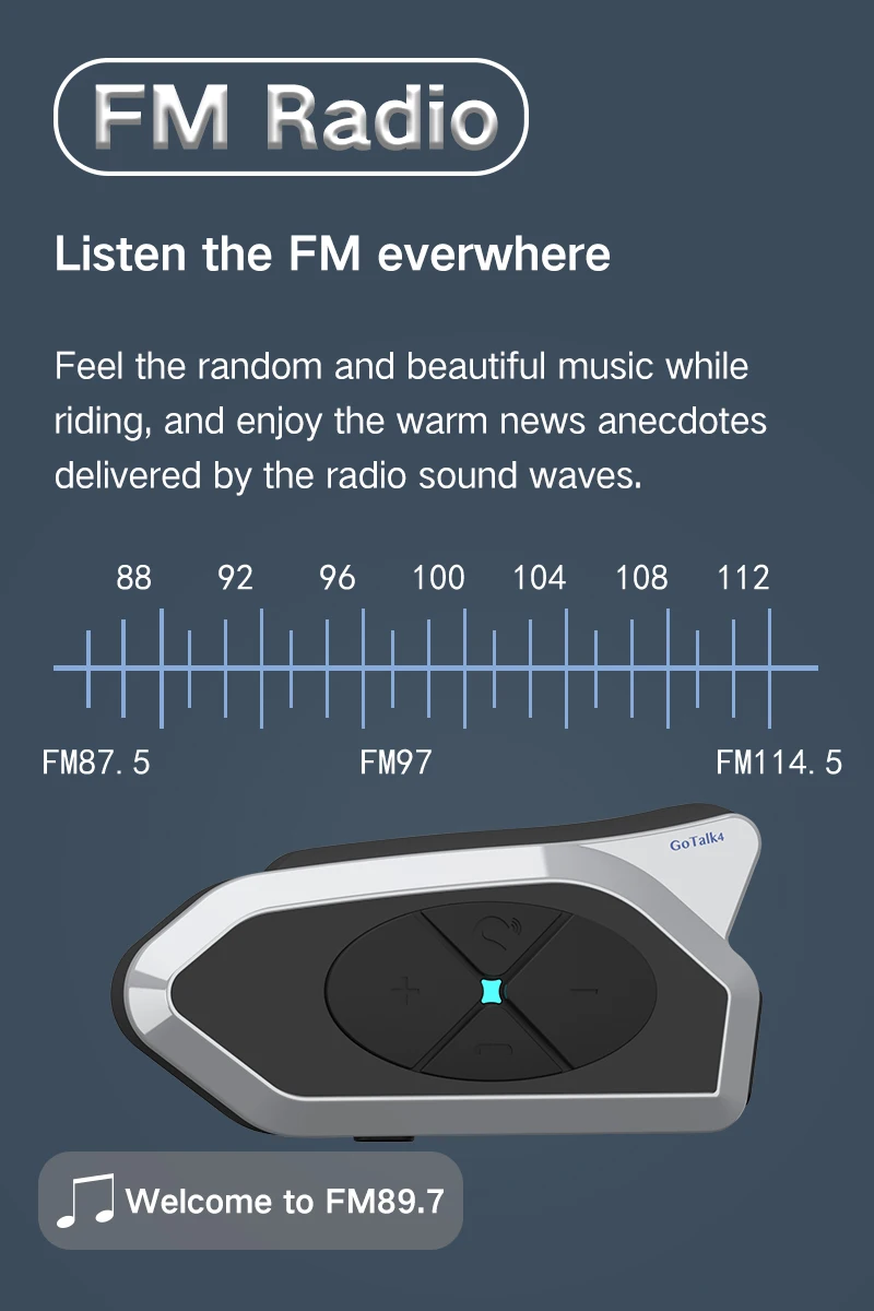 GoTalk4    , 800M 2 ̴,   , BT5.1 Ŀ´, FM +  , ǰ