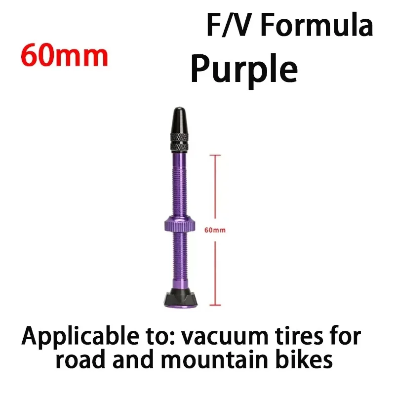 Premium MTB and Road Bike Tubeless Valve Nozzle with Tire Plugs - Presta, 40mm & 60mm Options