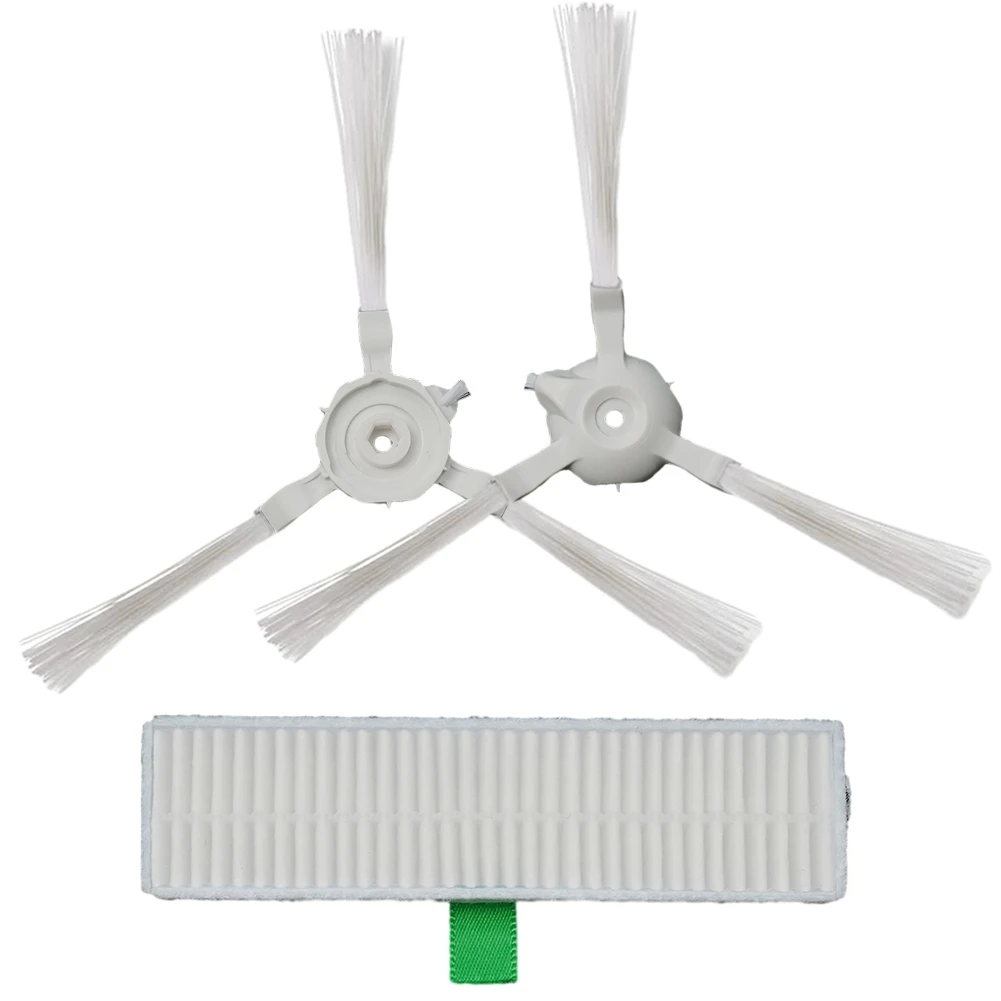 

3pcs/set Side Brush + High Efficiency Filter For Explorer 60 RR7427 RR7447 RG7447 For Rowenta ZR740003 Vacuum Cleaner Spare Part