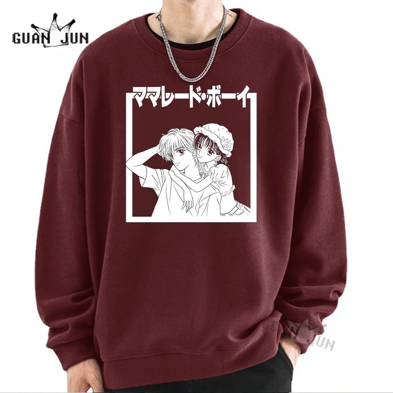 Sudaderas con estampado de Marmalade para hombre y mujer, jerséis con estampado de dibujos animados, Sudadera capucha para pareja| | - AliExpress