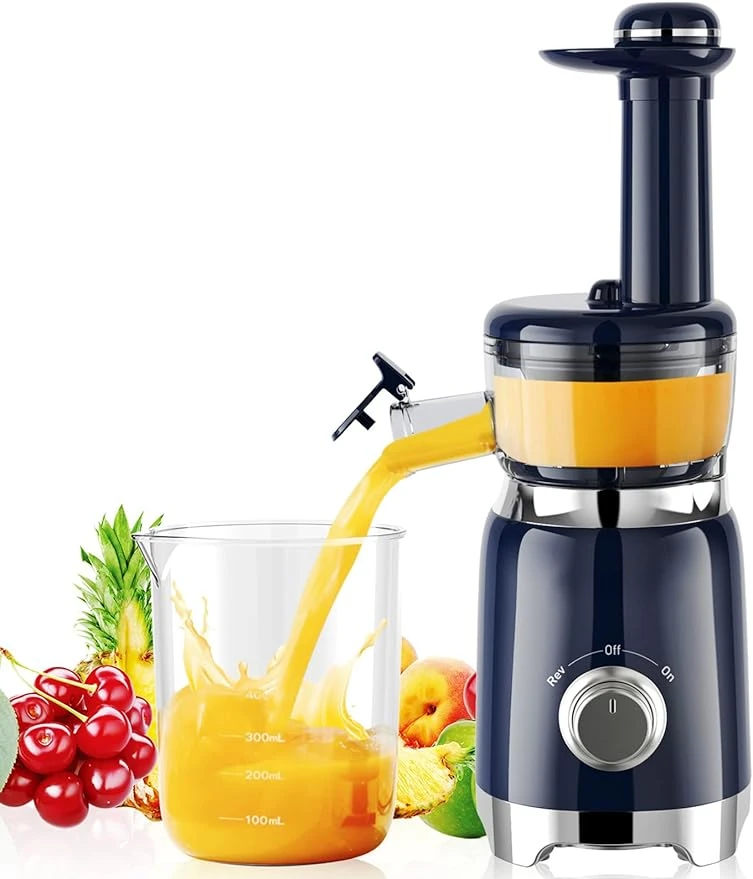 

Cold Press Juicer, Juicer Machines for Vegetable and Fruit with Upgraded Juicing Technology, Powerful Quiet Motor