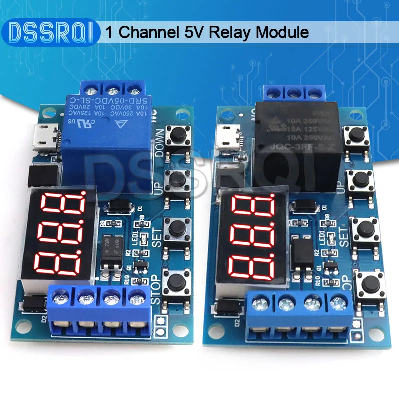 630V Relay Module Switch Trigger Time Delay Circuit Timer Cycle