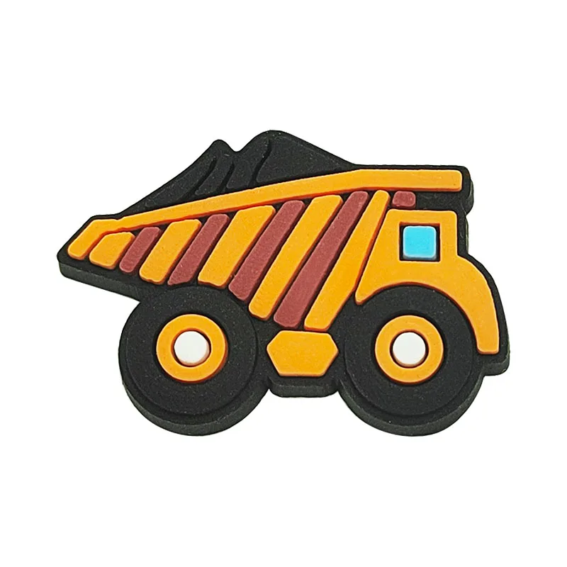 9-41PCS 디즈니 자동차 라이트닝 맥퀸 굴삭기 신발 참 믹스 도매 PVC 장식 버클 분리형 방수 크리스마스 선물