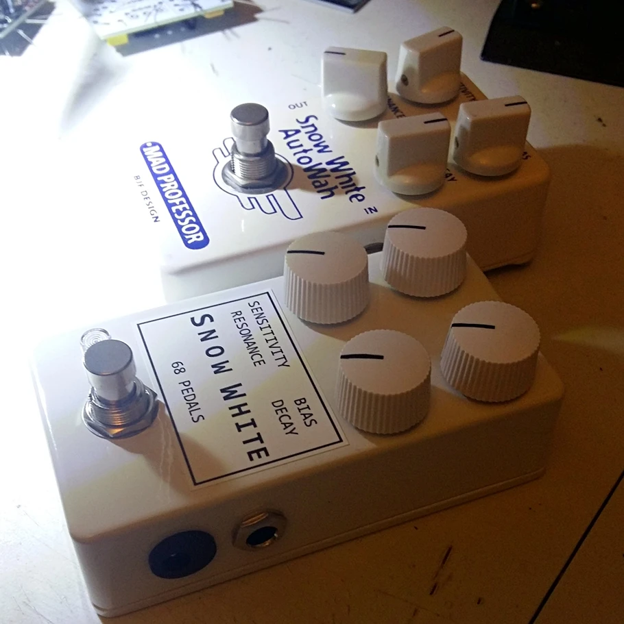 new-68pedals-snow-white-auto-wah-automatic-wah-stompbox