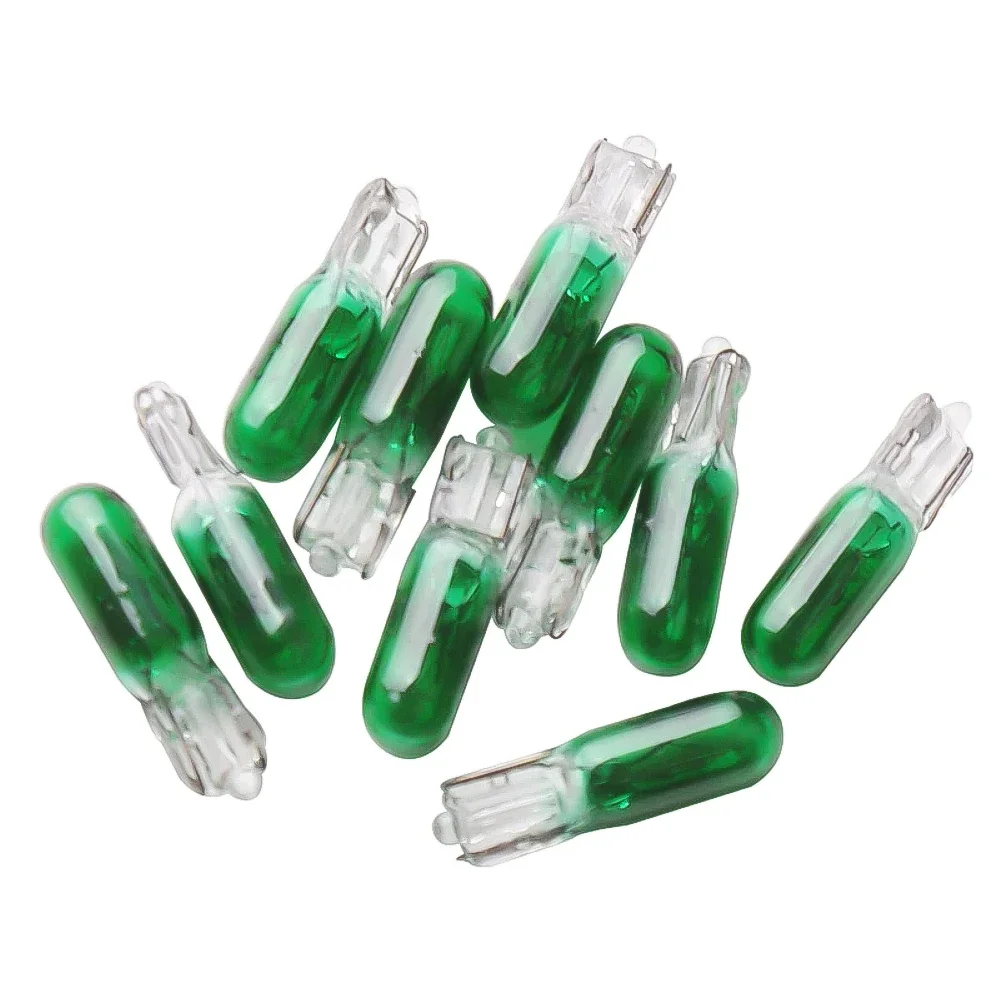 10 Lampadine T5 B8.5D 12V 2W WEIHONG - Giallo Per Cruscotto Auto, Facili Da Installare - Foto 2