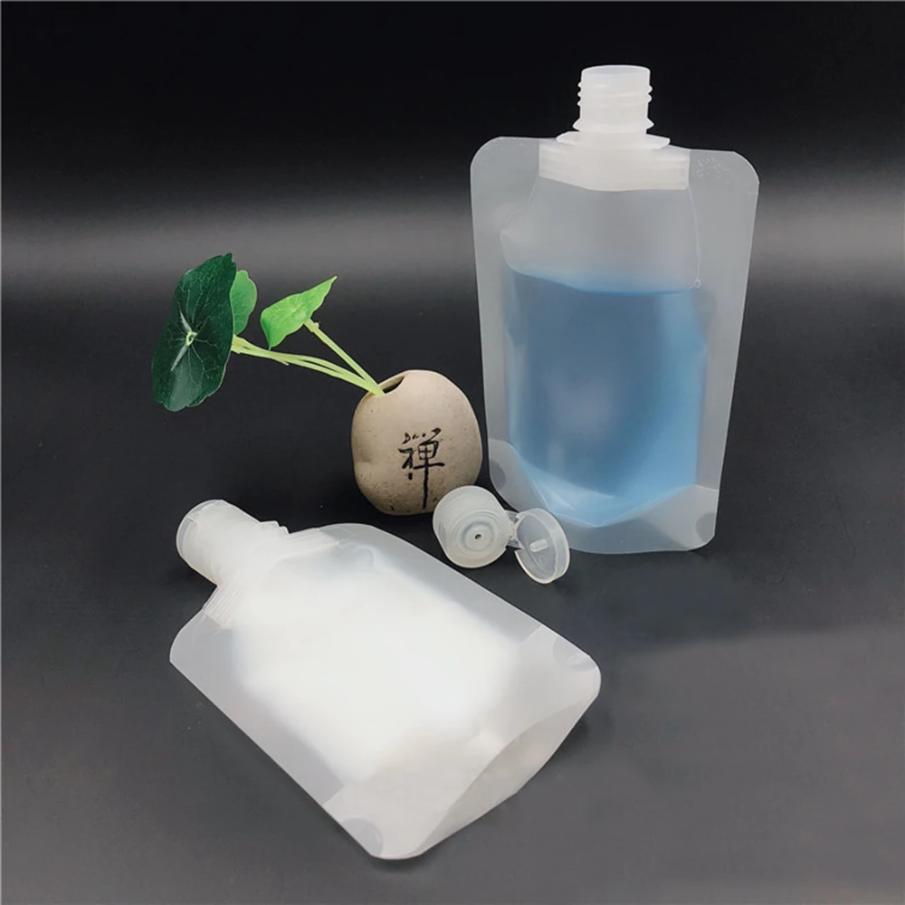 30-50-100ml-Lotion-Dispenser-Bag-Travel-Reusable-Leakproof-Refillable-Pouche-Shampoo-Liquid-Cosmetic-Packaging-Storage.jpg 30/50/100 Ml Krém Adagoló Táska Utazás Újrahasznosítható Szivárgásálló Újratölthető Puche Sampon Folyékony Kozmetikai Csomagoló Tárolóedény - Image 2