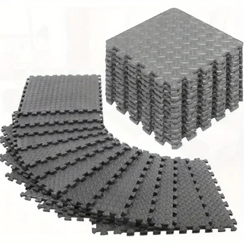 Interlocking Foam Floor Mats for Home Gym Workout Protective Puzzle Mat Tiles Waterproof EVA Padding 1/8/16Pcs
