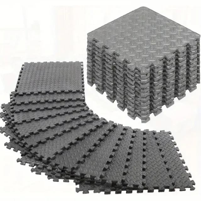 Interlocking Foam Floor Mats for Home Gym Workout Protective Puzzle Mat Tiles Waterproof EVA Padding 1/8/16Pcs