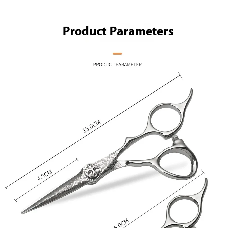 Professionelle Haarschere und Effilierschere, 12,7 cm, Friseurschere, Haarschneide- und Styling-Werkzeuge – Detail 12