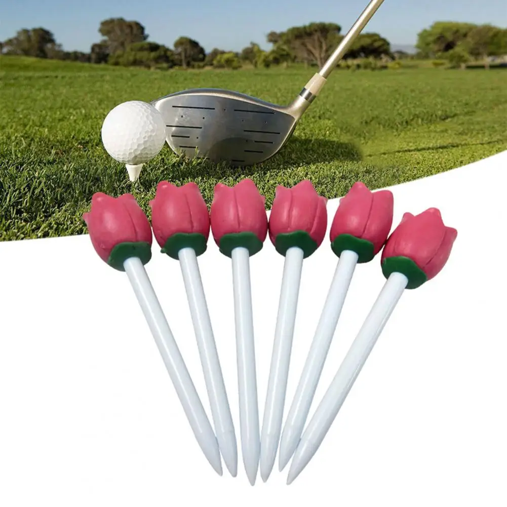 

Long-lasting Ball Studs Petal-shaped Ball Studs Durable Plastic Tulip Golf Tees with Enhanced Grip Easy for Performance