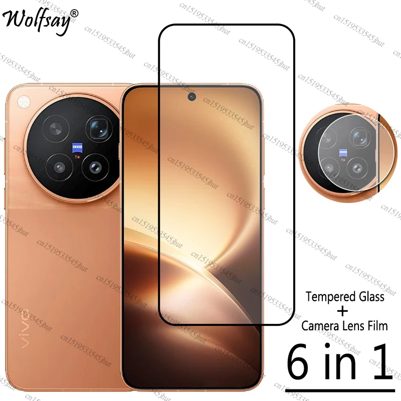 Premium Full Cover Tempered Glass Screen and Camera Protector