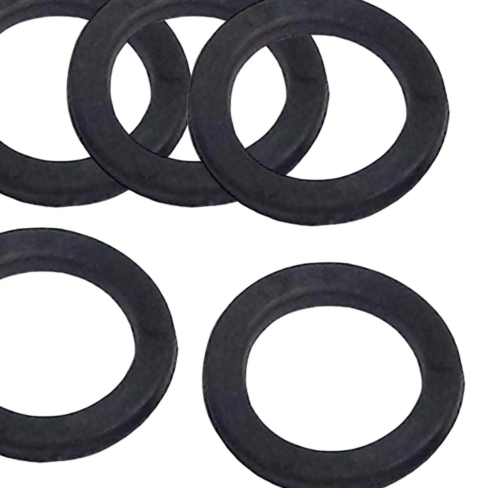 Rubber Washers Exercise Fitness 5 Pack Gym for Clamp Collars Barbell Collars