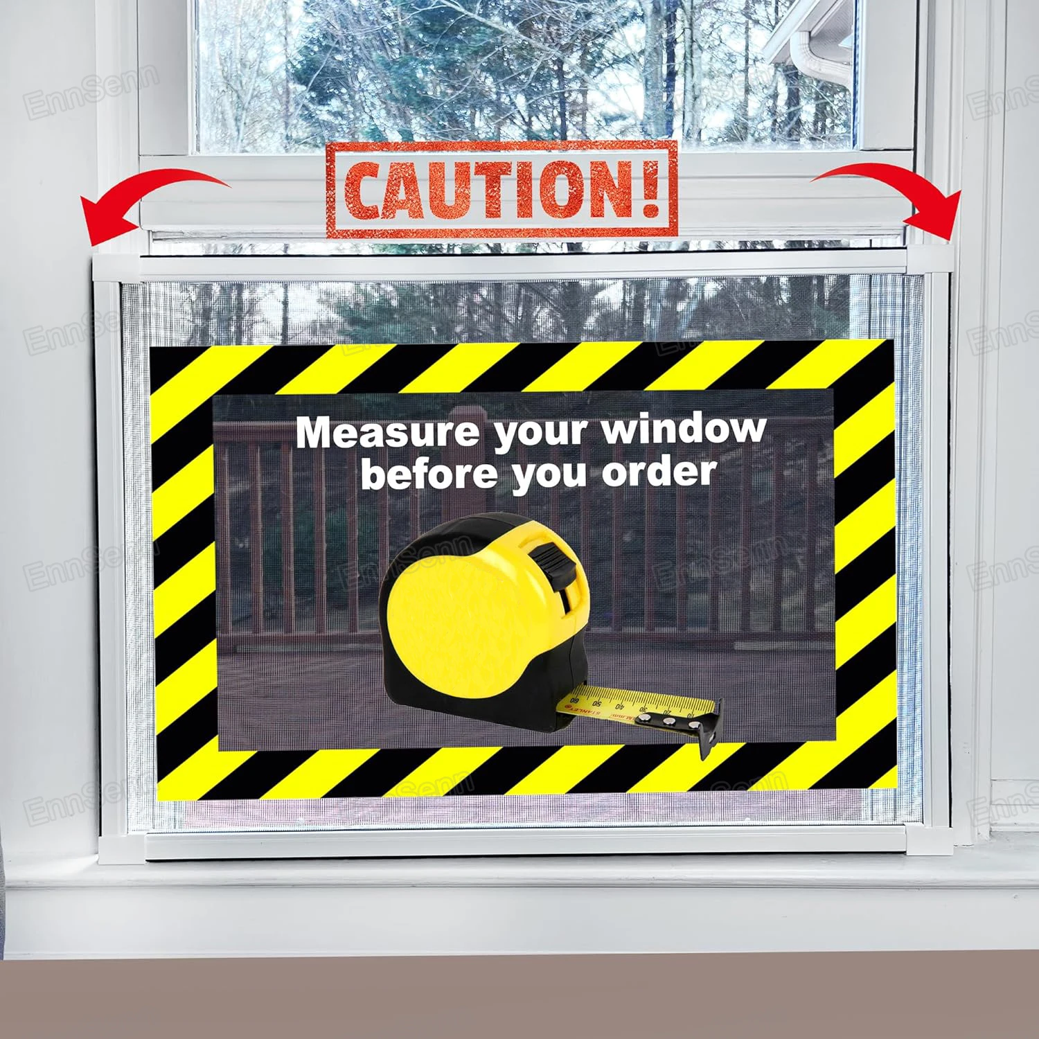Description Picture 5 of itemExpandable Window Screen, 2 Way Adjustable, Perfect Replacement Screen for Windows, Door