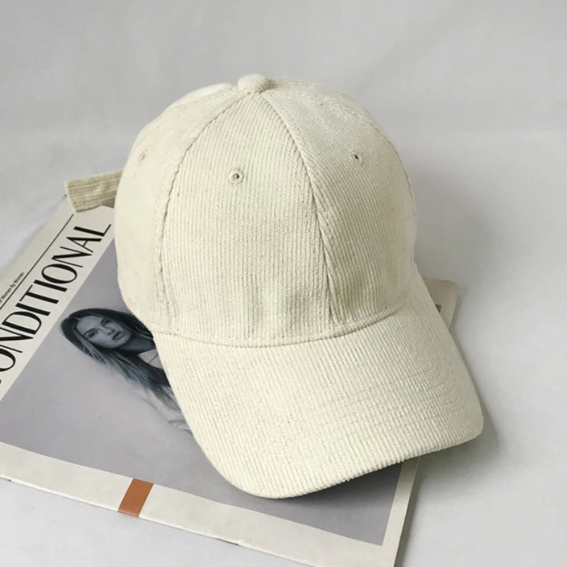 60-65cm Solid Color Lamp Core Plush Hat Casual Big Headed Men's Korean Style Baseball Hat Warm Snapback Baseball Hat Trucker Cap 6