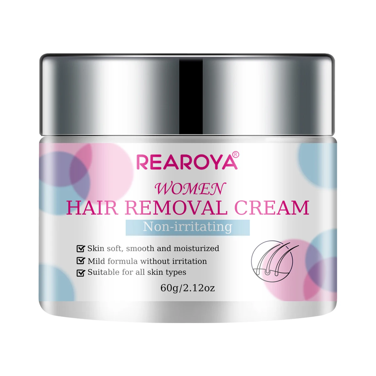 thumbnail image 1 of Crema Depilatoria Crema Depiladora Permanente Zonas Íntimas Salud Removedor De Vello Sin Dolor Inhibidor De Crecimiento Para Mujeres Hombres Cuidado Corporal, 1 of 5