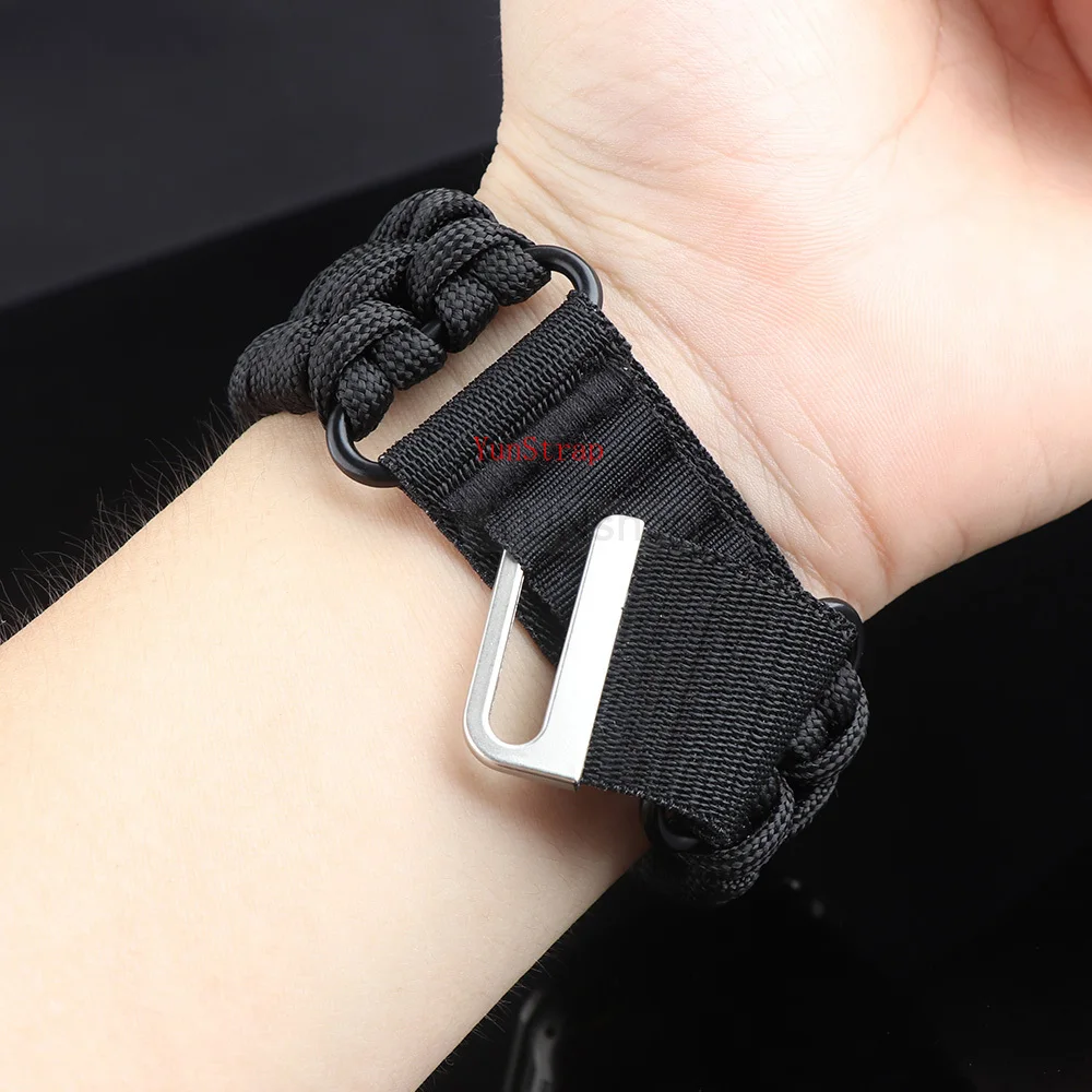 Outdoor Woven Nylon Watch Strap Bracelet
