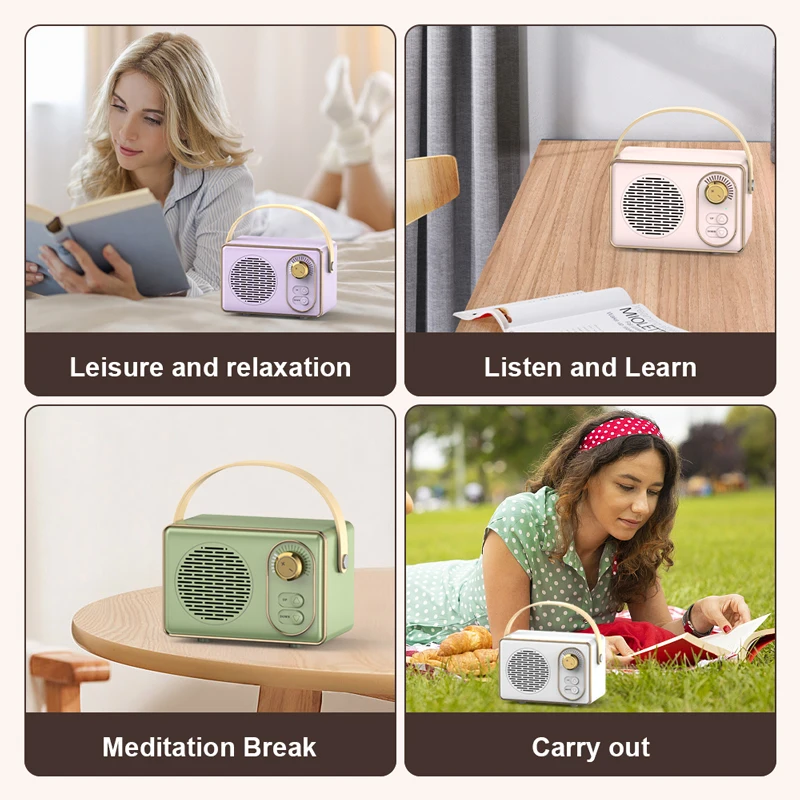 Portable BT Speaker Super Bass Wireless Stereo Classic Speakers Portable Outdoor Mini Smart Wireless Speaker