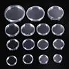 20pcs/Lot 16-46mm Clear Transparent Plastic Coin Holder display Capsules Collection Cases Round Ring Protection Boxs Container 2