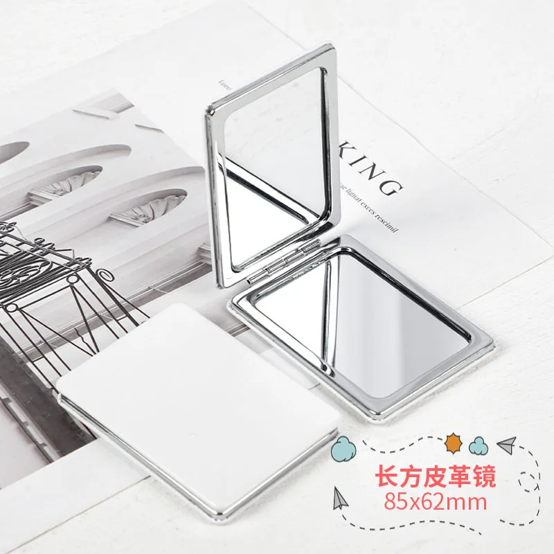 거울 접이식 화장 거울 휴대용 양면 거울 학생 기숙사 데스크탑 작은 선물 미니 포켓 거울 홈 데코