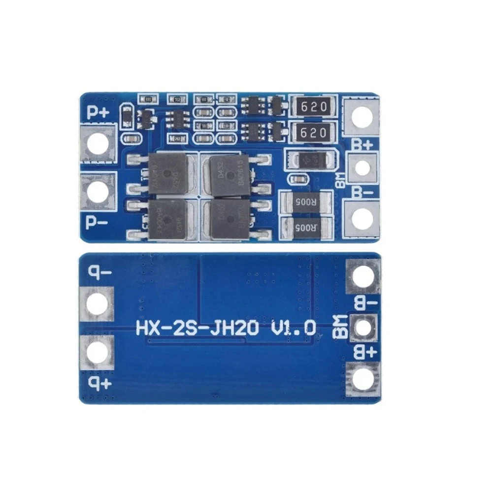 

Balancer Equalizer Protection Board 10A 1pcs 2S 7.4V 8.4V 8.4V-9V Accessories Lithium Battery Protection Board