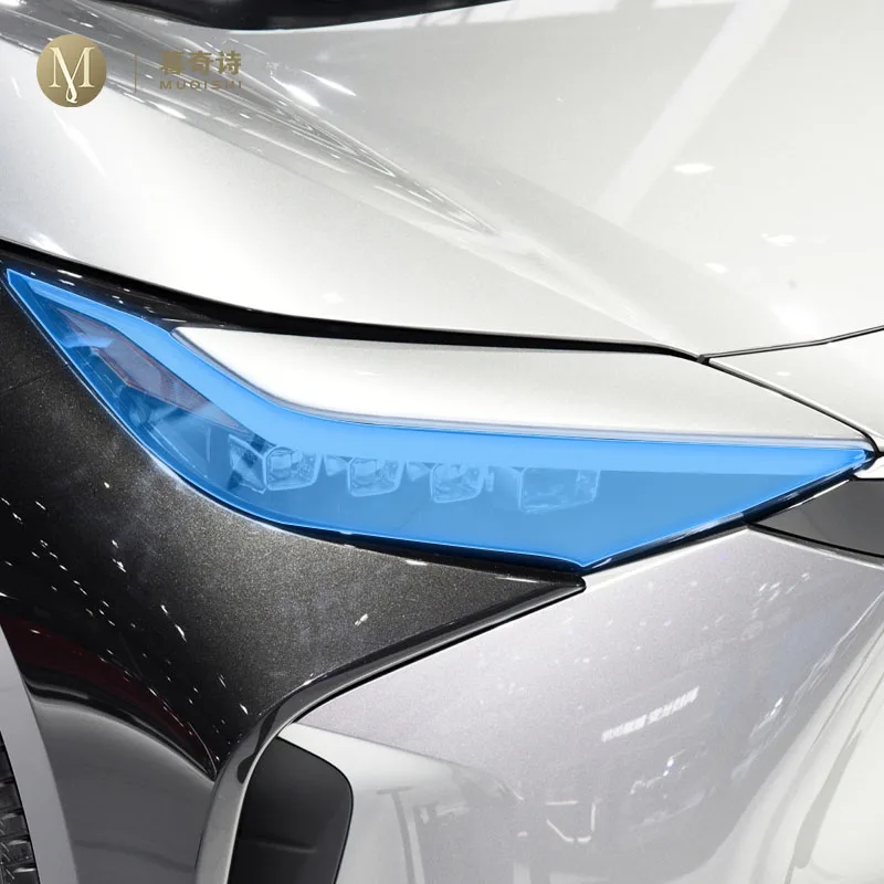 

Прозрачная защитная пленка из ТПУ для автомобильных фар Toyota BZ4X 2022-2023