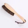 Large Horsehair Horse Bristle Brush - Multi-Purpose Cleaning, Shoe Polish, Polishing, and Waxing, Universal Use 1