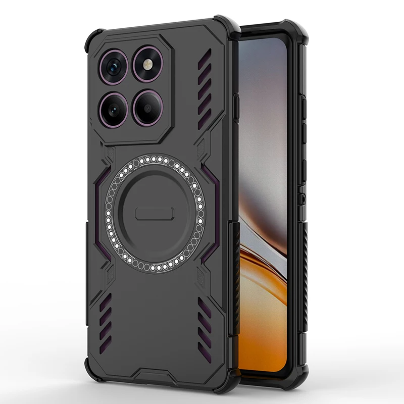 Breathable Heat Dissipation Magnetic Phone Case with Power Back Cover