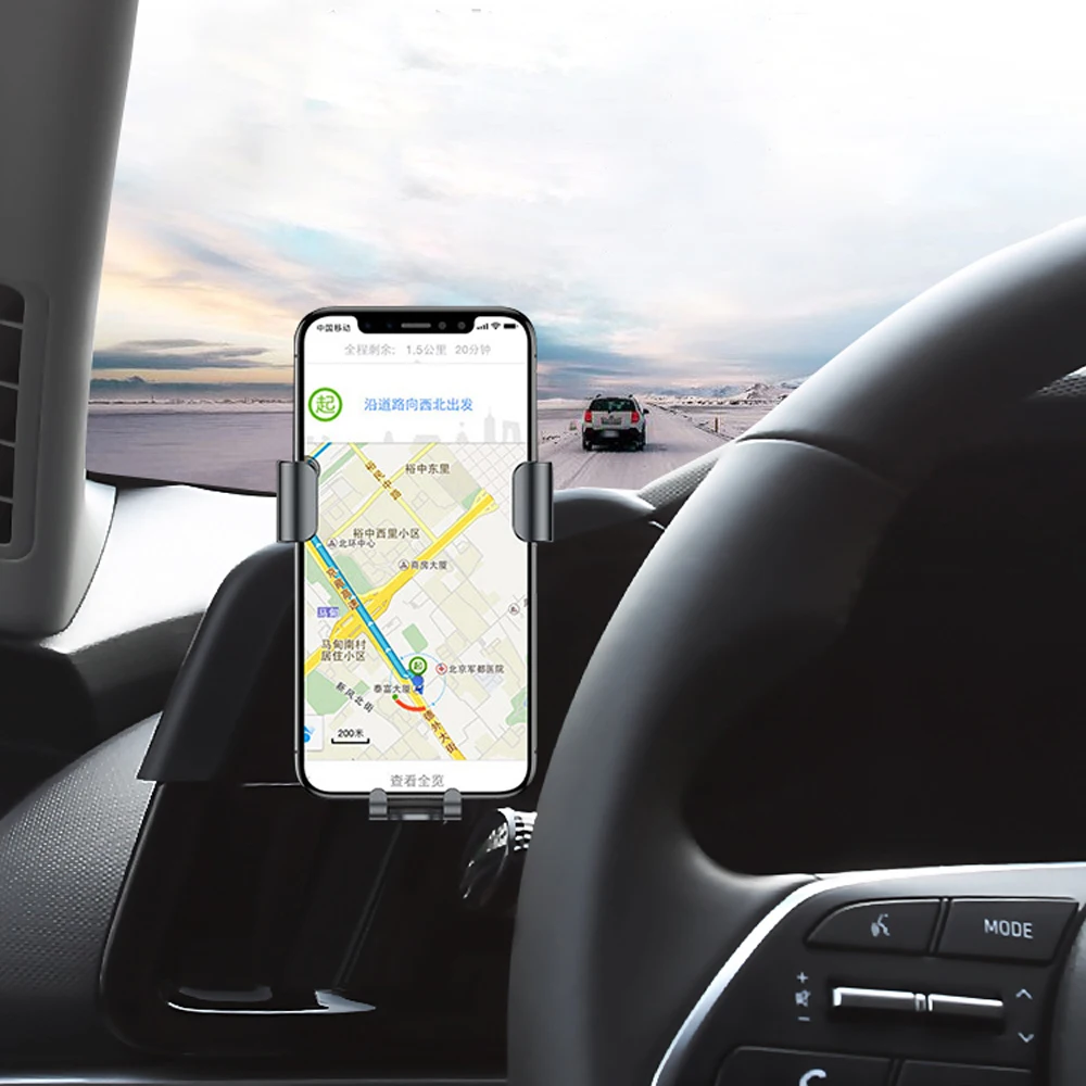 For Hyundai Elantra (CN7) -2025 LHD Gravity Car Phone Air Vent Mount Bracket Mobile Cell Phone Holder Support Accessories