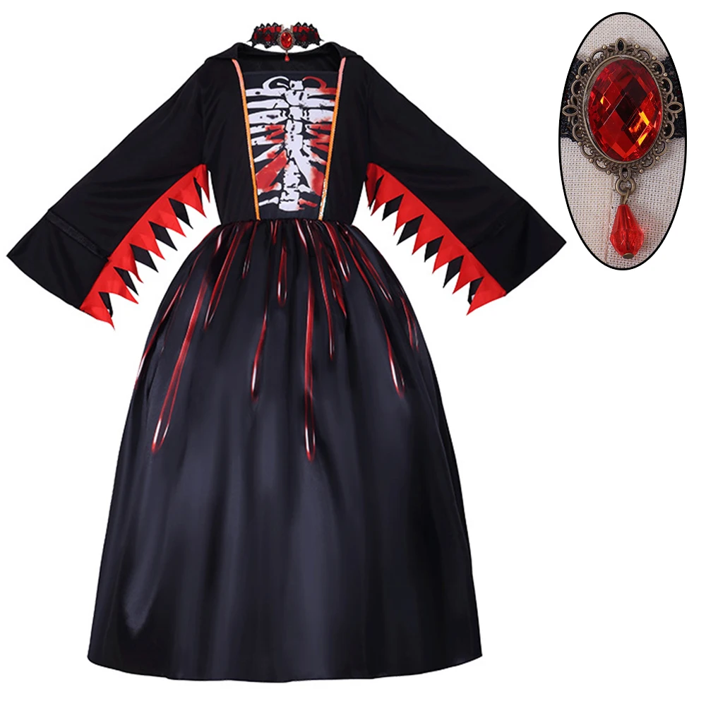 Traditional Witch Cosplay Costume for Halloween
