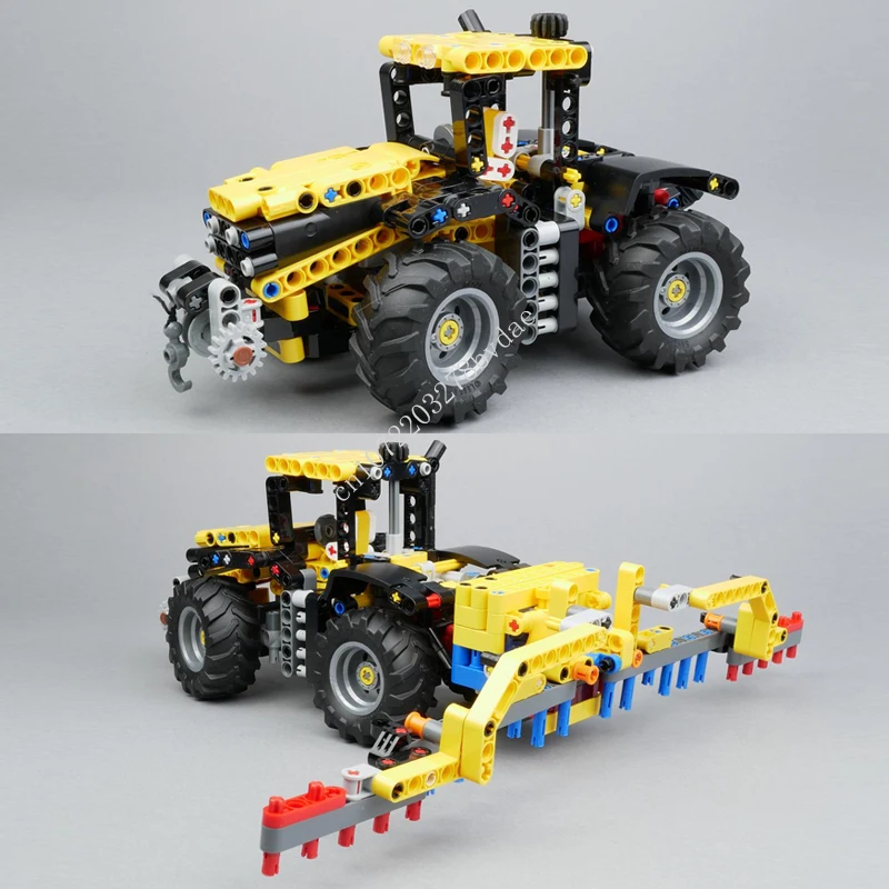 

612PCS High-Tech MOC 8330 Tractor Model Building Blocks Technology Bricks DIY Creative Assembly Truck Sets Toys Birthday Gifts