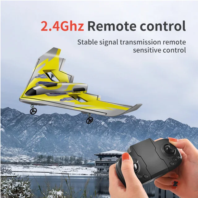 RC Plane Foam airplane EPP 2CH 2.4G Remote control helicopter With LED Radio control Aircraft Children toys for boys Children 4