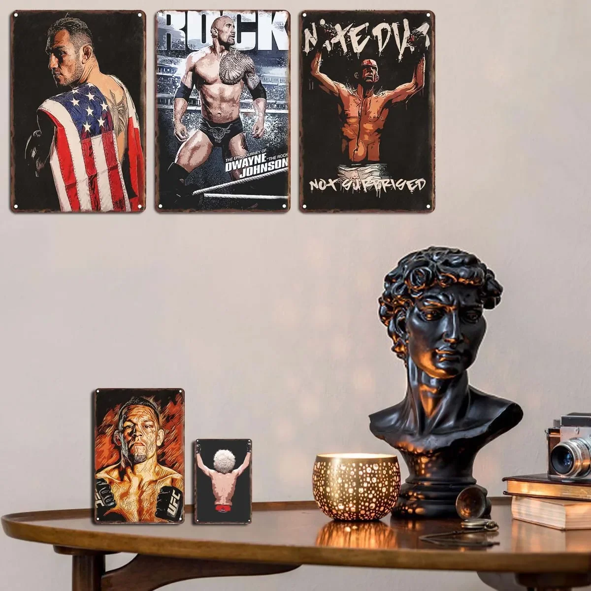 

Винтажное украшение Tony Ferguson, металлические жестяные знаки, Декор, искусство на стену, роспись, украшение для офиса, спальни, бара, ретро