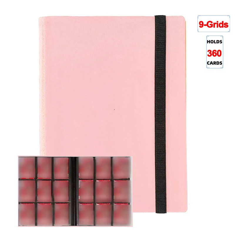 Premium Trading Card Binder - Durable Side-Loading PP Cover