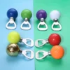 1 Pc Stainless Steel Golf Ball-Shaped Bottle Opener Novelty Corkscrew Wine And Beer Opener Golfer Practice Golf Training Aids 3