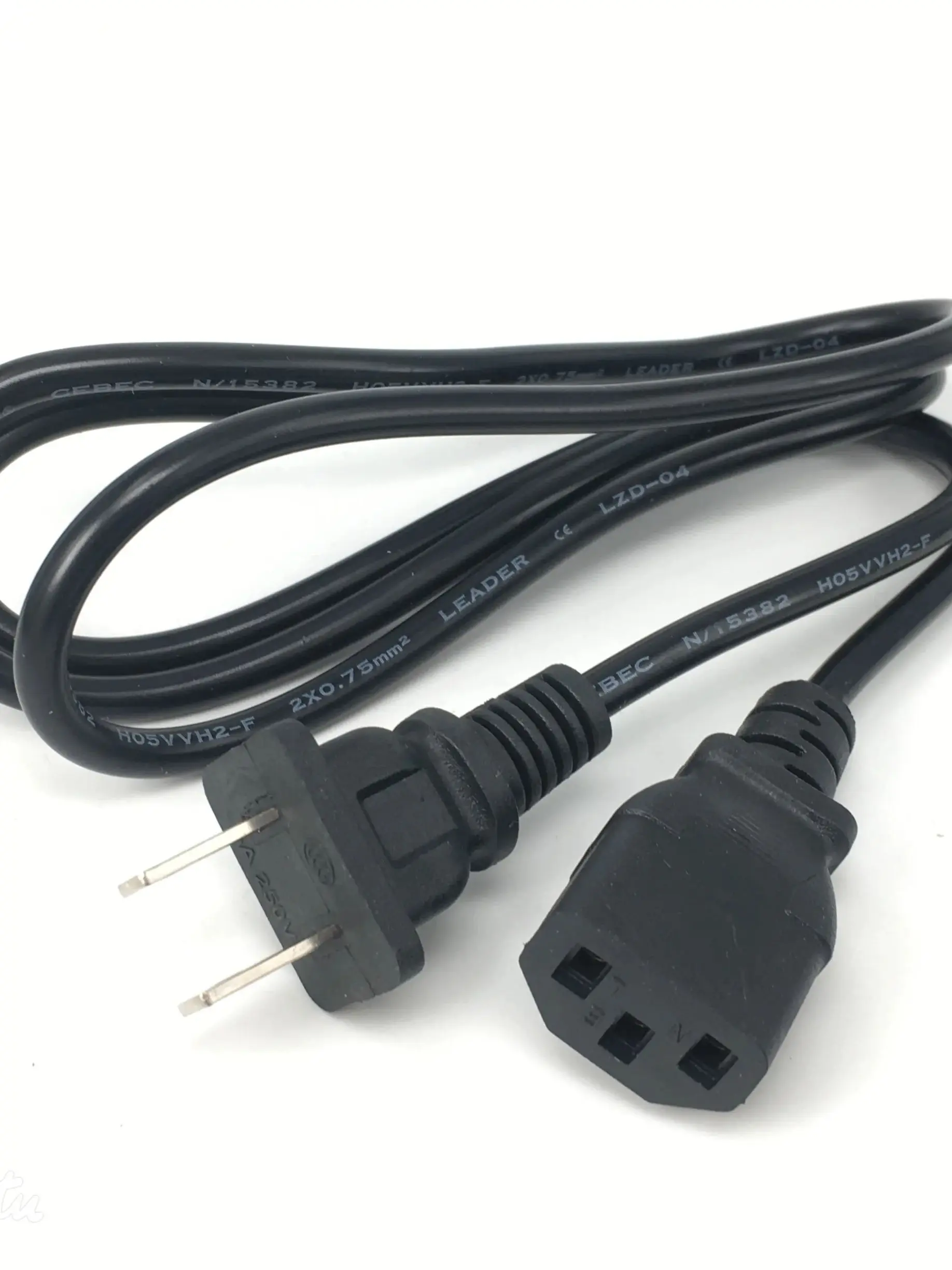 US JP Stromkabel Japan American IEC C13 AC Netzteil Kabel 1,2 m für Digitalspeicher Oszilloskop Router DVD – Detail 7
