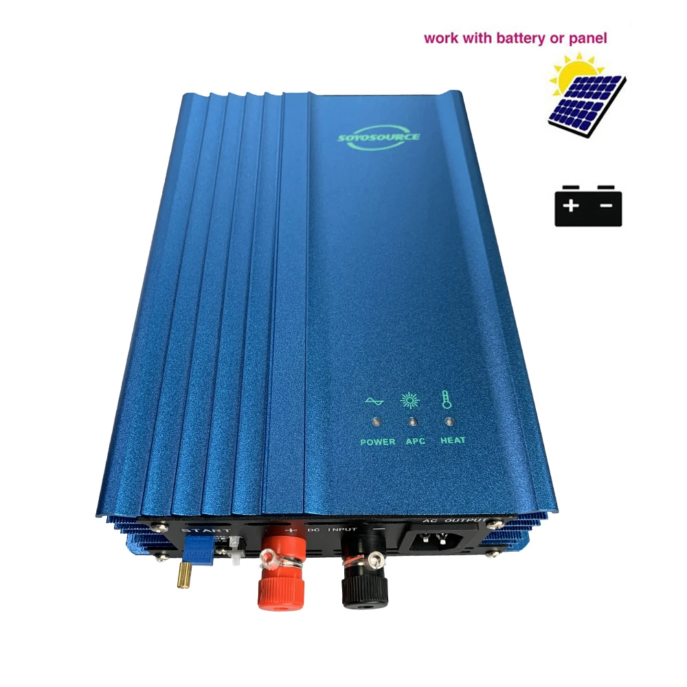 

500W Solar Grid tie micro inverter MPPT Pure Sine wave,Adjutable Battery Discharge Power Mode 12V 24V 36V 48V