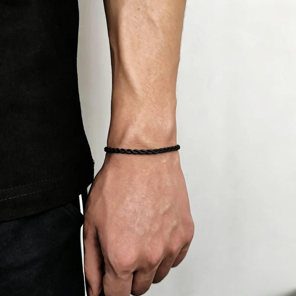Stainless Steel Twist Chain Bracelet - Gold Color Fashion Jewelry Accessory