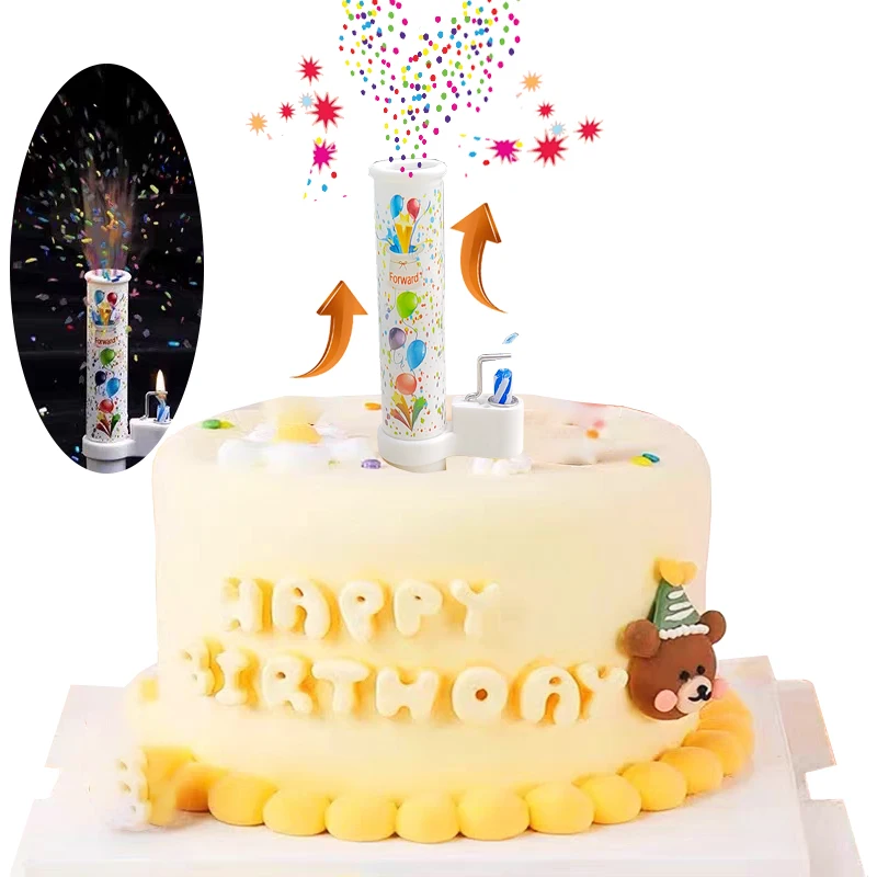 Surprise Birthday Candles Creative Cake Decor