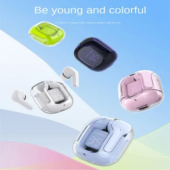Transparenter drahtloser Bluetooth-Ohrhörer-Stereo-Kopfhörer mit Geräusch unterdrückung und wasserdichtem Gaming — изображение 5