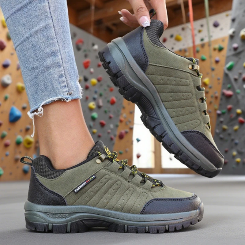 Women's Outdoor Hiking Shoes Mountaineering Sneakers Non Slip Walking Shoe Luxury Brand Comfortable Footwear Climbing Sneakers