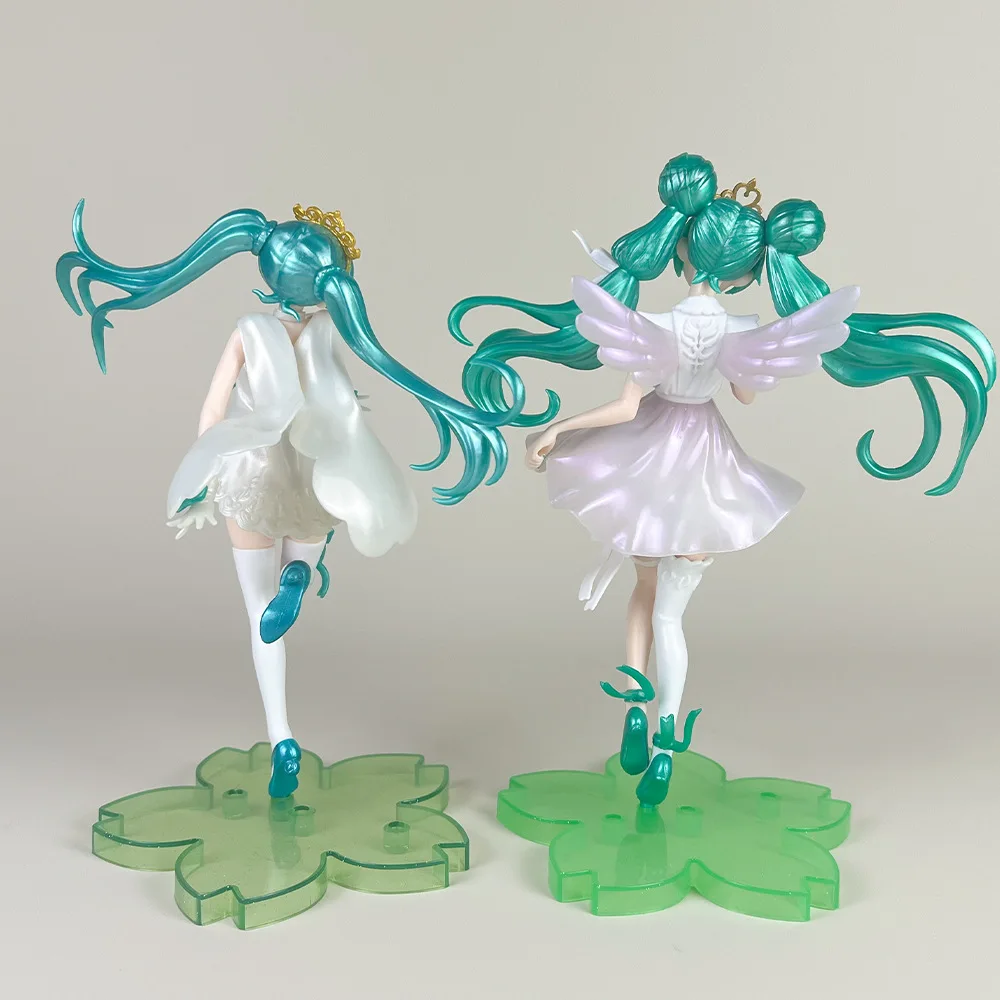 アルティメット・コレクション 21CM Hatsune Miku Anime 15th Anniversary White Dress Angel