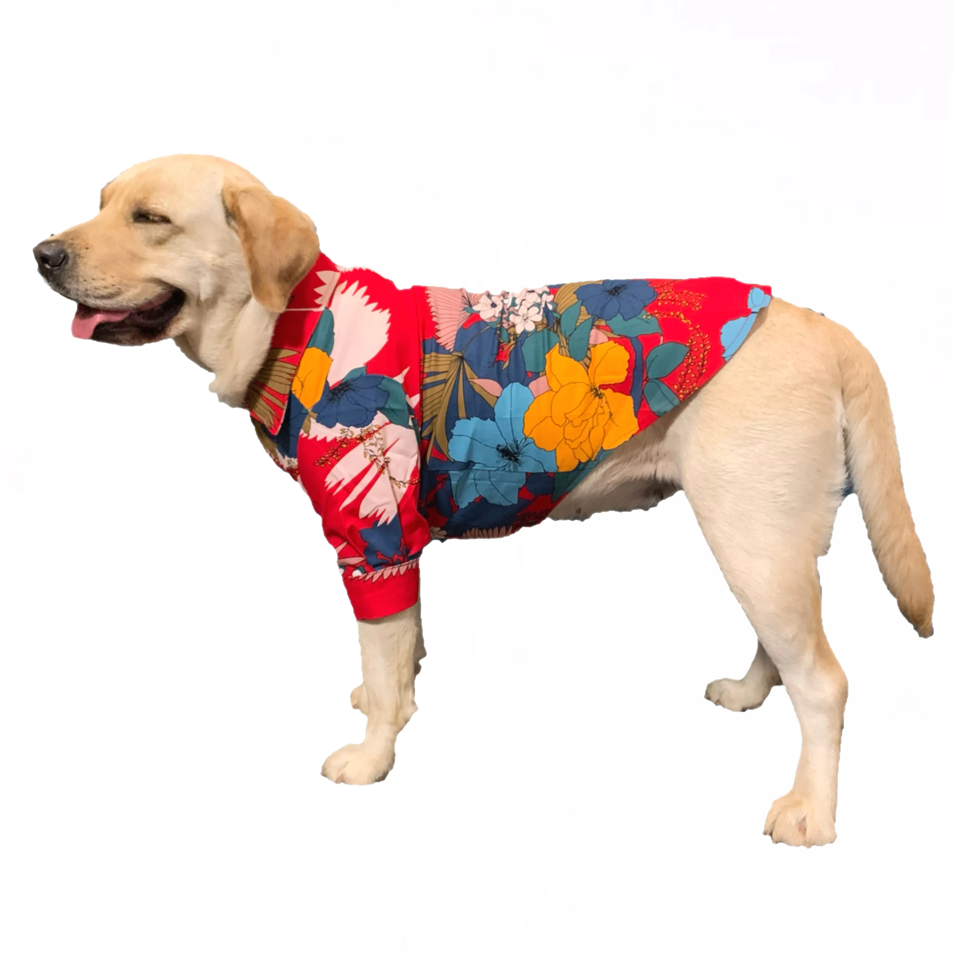 Summer Dog Clothing Shirt Pomeranian Bichon Poodle Schnauzer Samoyed Husky Labrador Golden